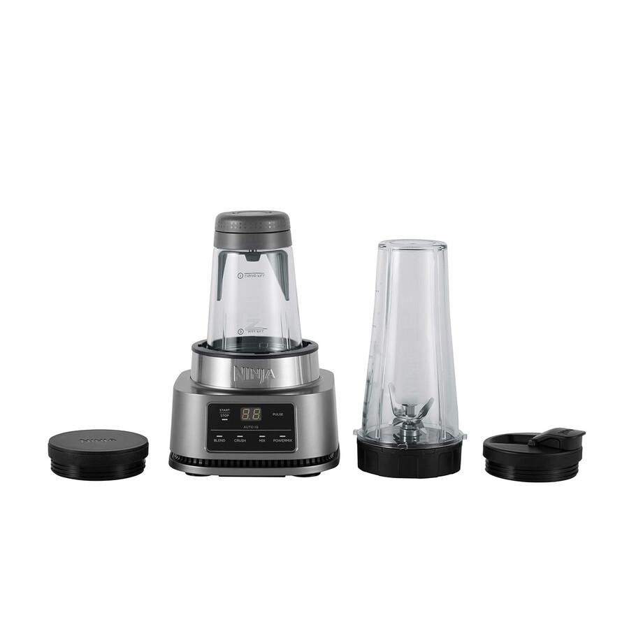blender ninja foodi power nutri 2-en-1 avec smart torque et auto-iq 1100 w - cb100uk