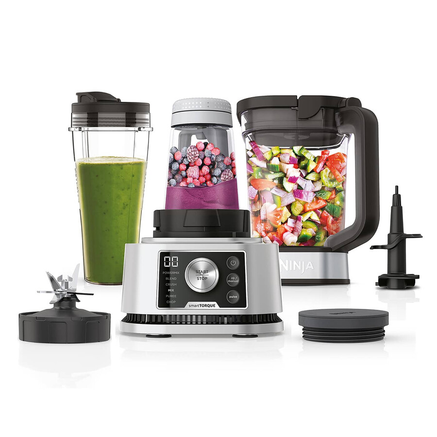blender ninja foodi power nutri 3-en-1 avec smart torque et auto-iq 1200 w - cb350uk