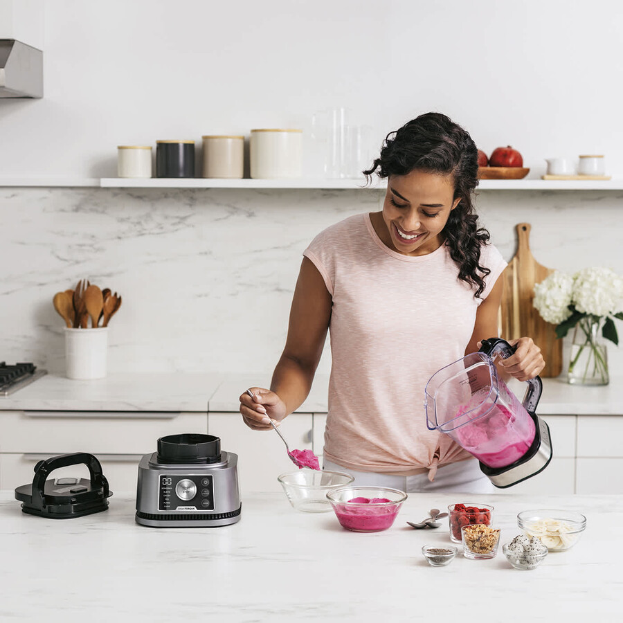 blender ninja foodi power nutri 3-en-1 avec smart torque et auto-iq 1200 w - cb350uk