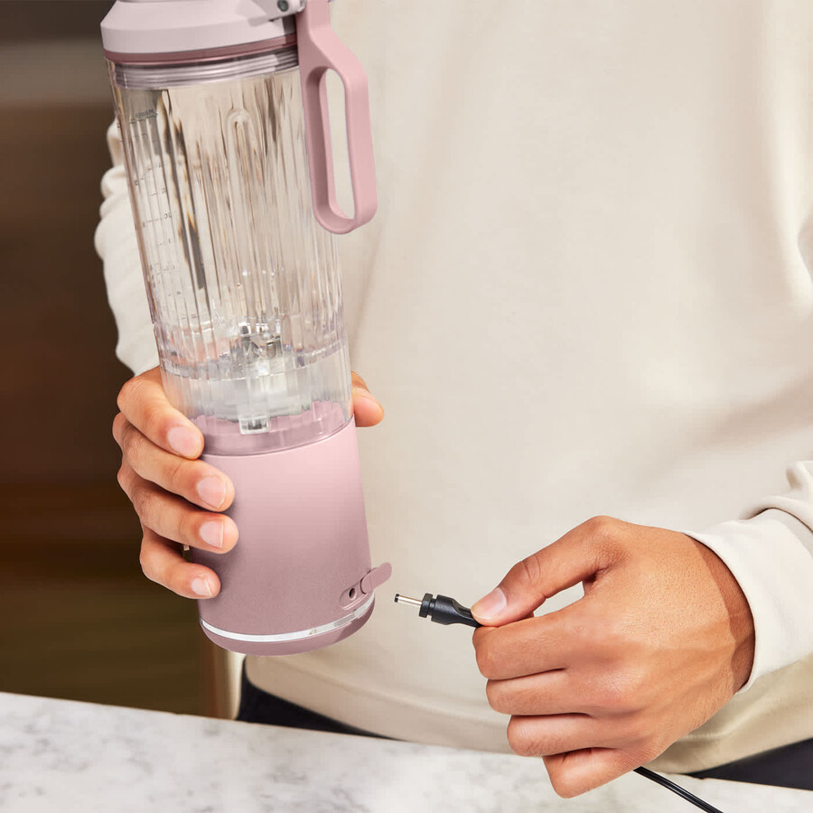 mixeur portable ninja blast max - rose poudré bc251ukpk