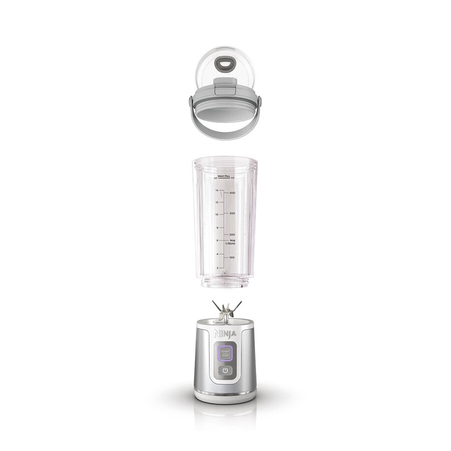 mixeur portable sans fil ninja blast – blanc bc151ukwh
