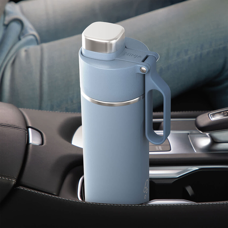 bouteille de voyage ninja thirsti 530 ml – bleue dw1801euukbl