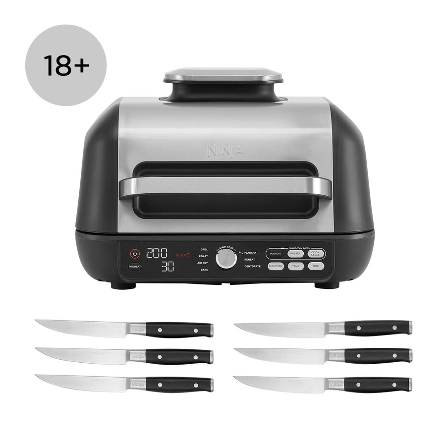 ensemble de couteaux à steak et de grill ninja foodi max pro health - ag651steak