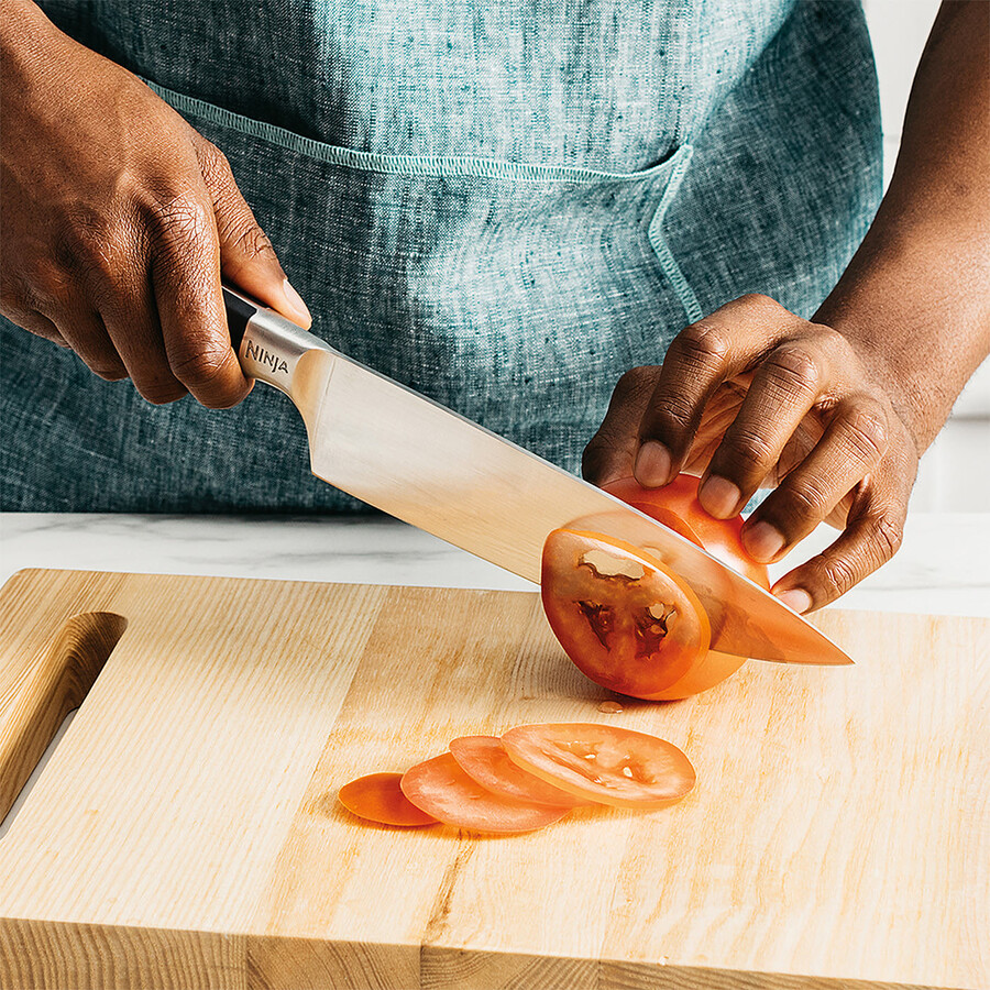 bloc de couteaux ninja foodi staysharp avec affûteur intégré – ensemble de 5 pièces k32005uk