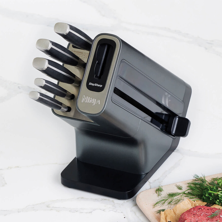 couteaux à steak ninja foodi staysharp – ensemble de 6 pièces k32106uk
