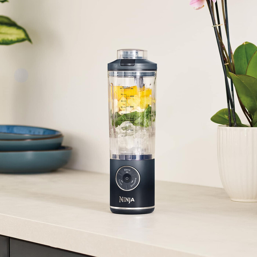 friteuse à air ninja à tiroir unique et mixeur blast max - kit de démarrage pour étudiants