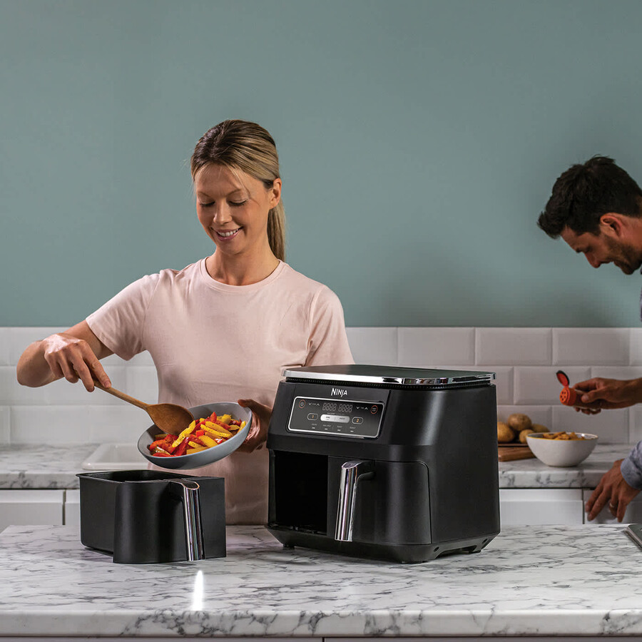 friteuse à air double zone ninja foodi 4 en 1 76 l af200uk