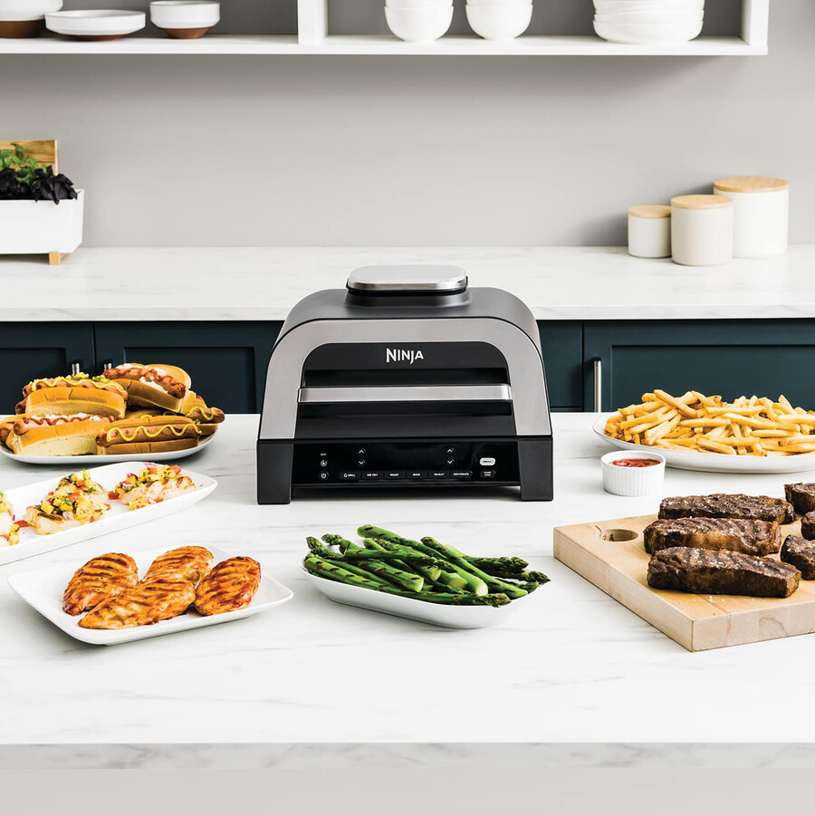 grill et friteuse à air ninja 6-en-1 max dg551uk
