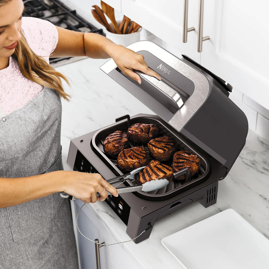 grill et friteuse à air ninja 6-en-1 max dg551uk