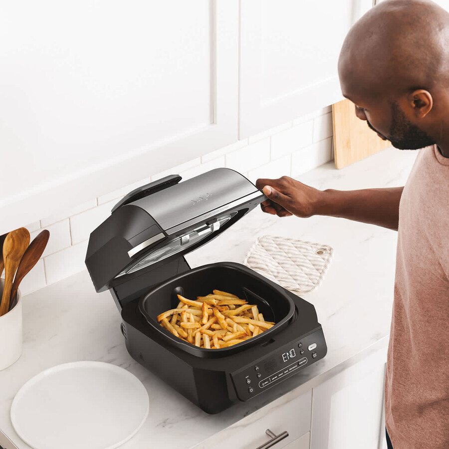 grill et friteuse à air ninja 5 en 1 eg351uk