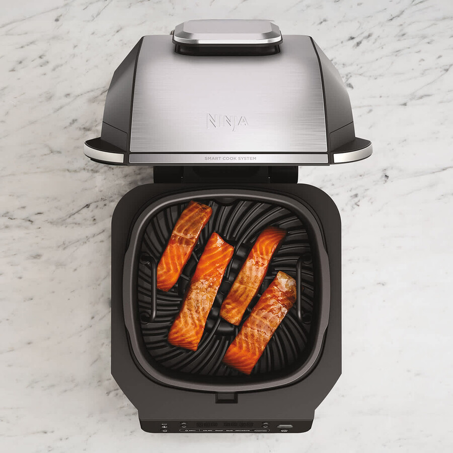 grill et friteuse à air ninja 5 en 1 eg351uk