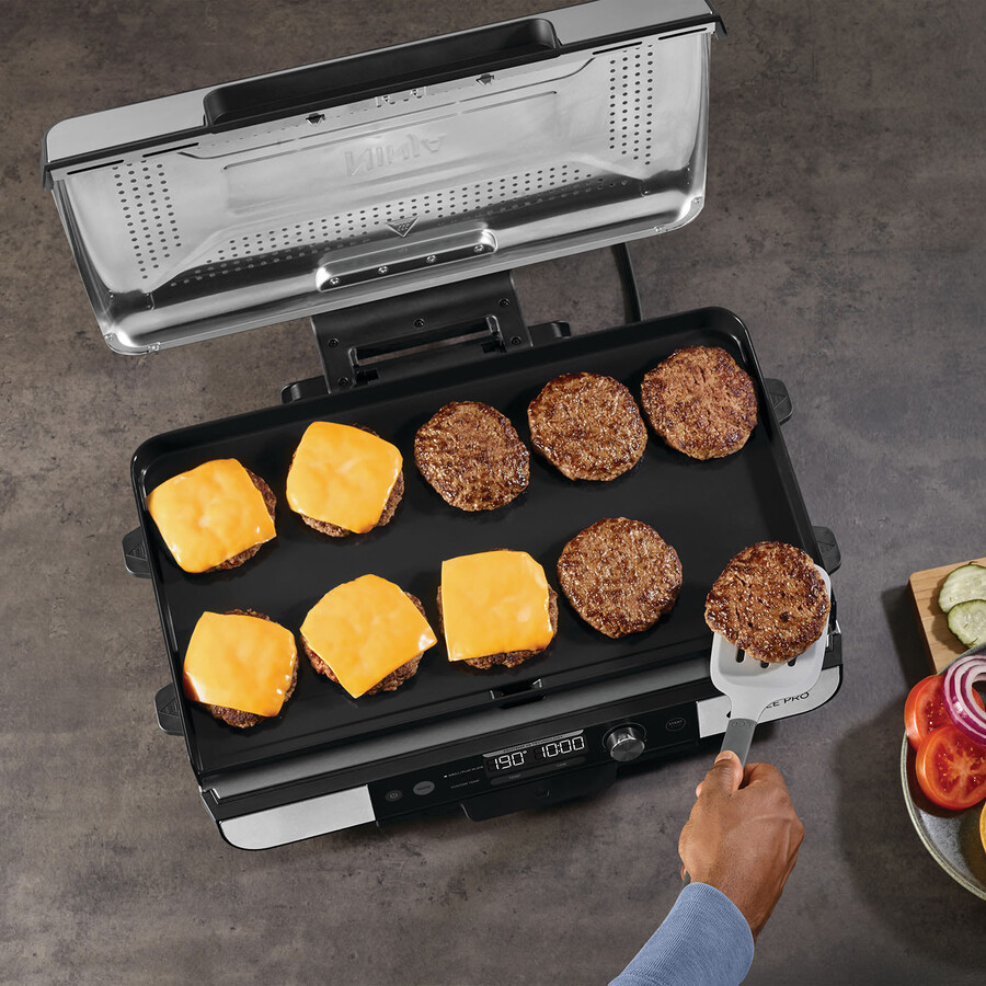 gril et plaque de cuisson ninja sizzle pro xl gx101uk
