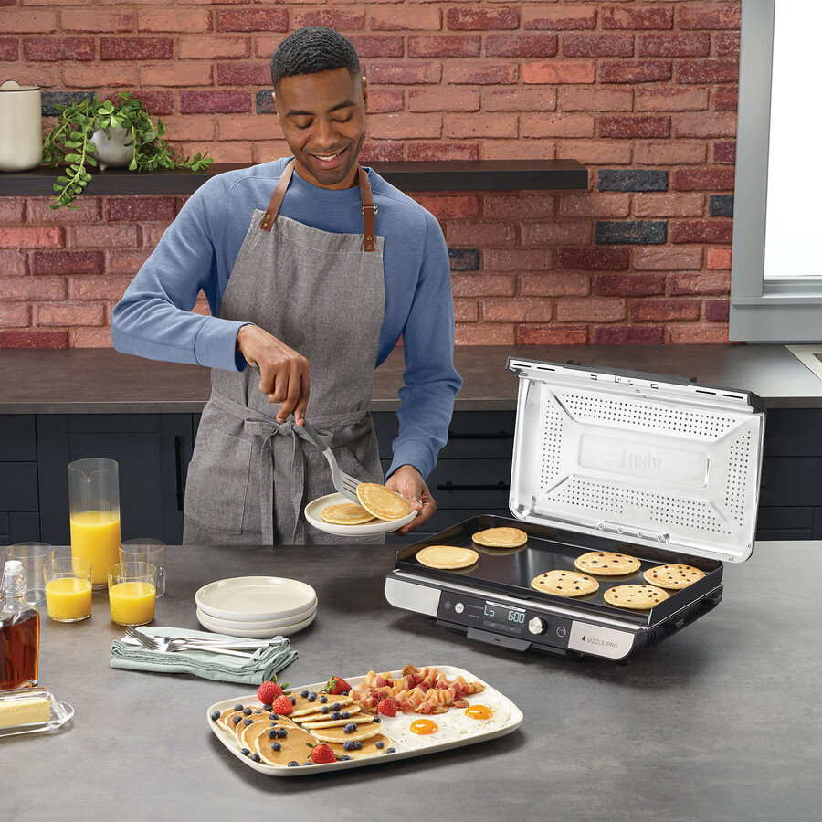 gril et plaque de cuisson ninja sizzle pro xl gx101uk