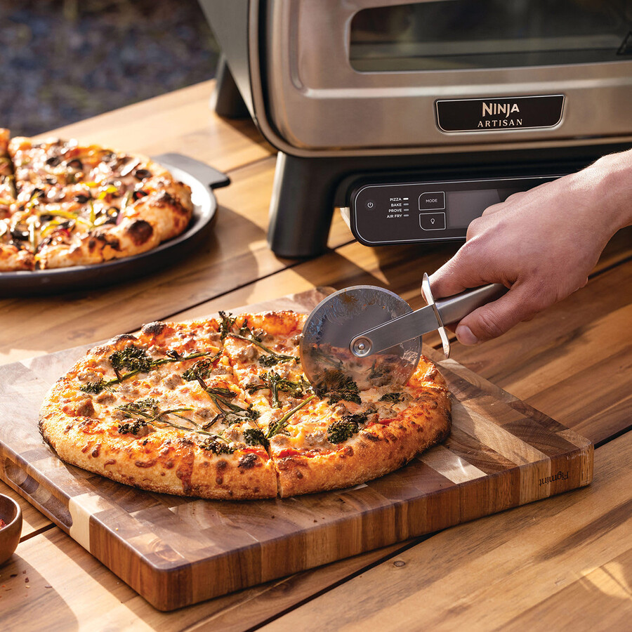four à pizza et friteuse à air électrique dextérieur ninja artisan mo201uk