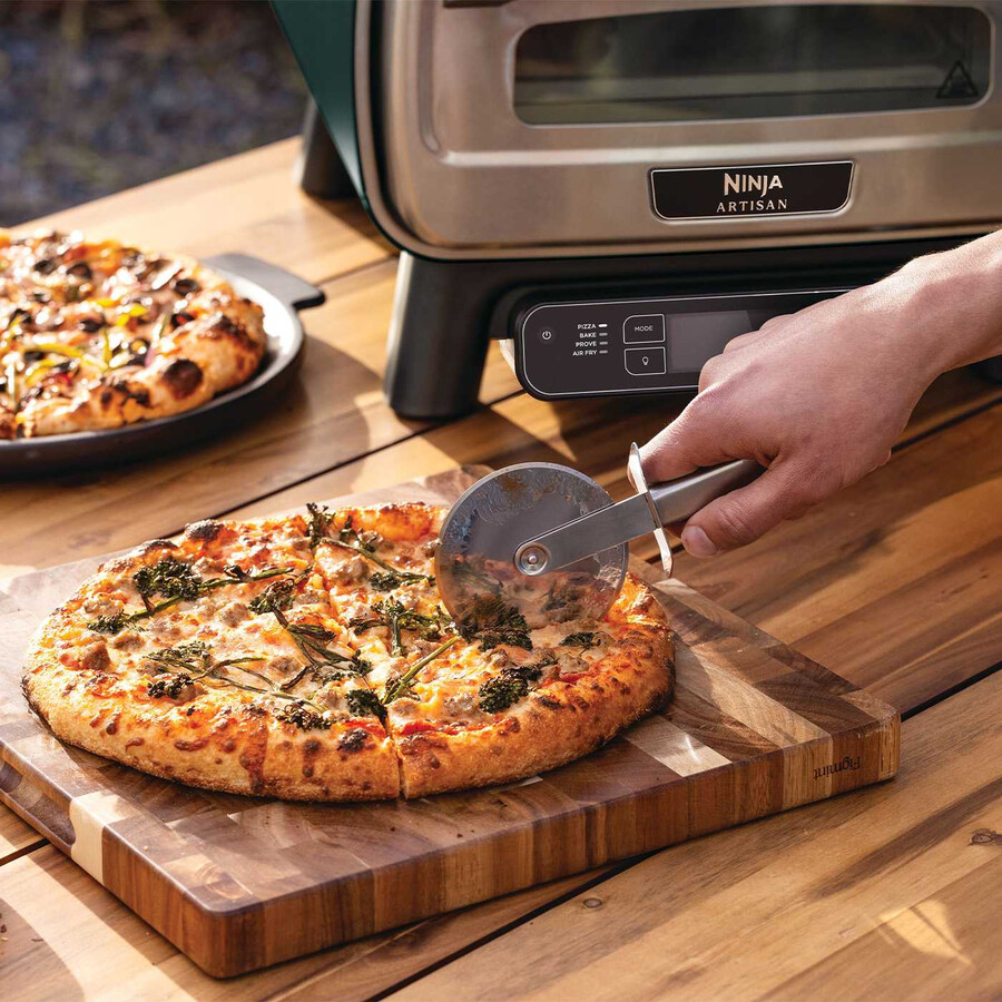 four à pizza et friteuse à air électrique dextérieur ninja artisan – vert anglais mo201ukdb