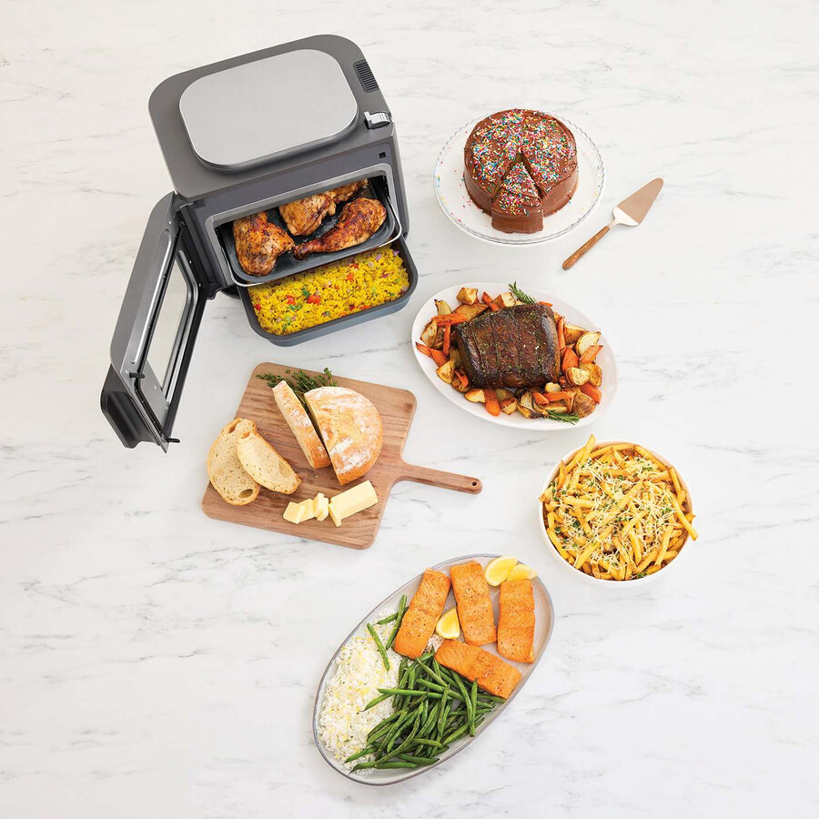 ninja combi 12-en-1 multicuiseur four et friteuse à air chaud sfp700uk