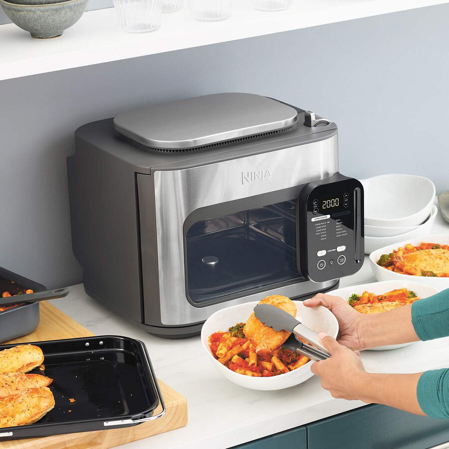 ninja combi 12-en-1 multicuiseur four et friteuse à air chaud sfp700uk