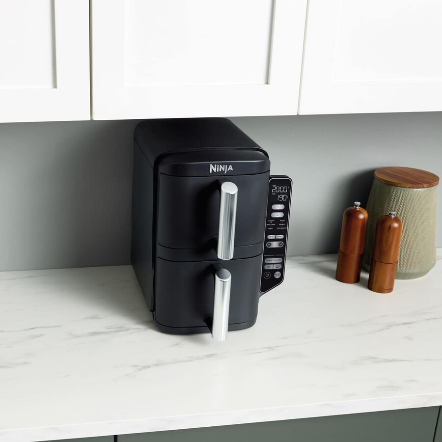friteuse à air ninja double stack à 2 tiroirs 76 l – sl300uk