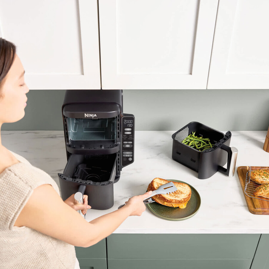 friteuse à air ninja double stack à 2 tiroirs 76 l – sl300uk