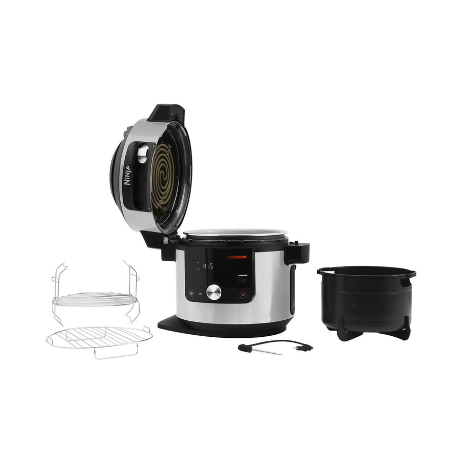 multicuiseur ninja foodi max 15-en-1 smartlid avec système de cuisson intelligent 75 l ol750uk