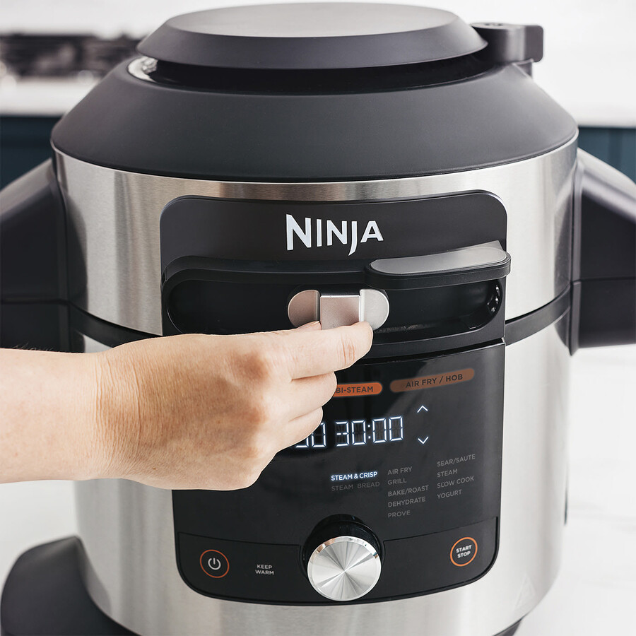 multicuiseur ninja foodi max 15-en-1 smartlid avec système de cuisson intelligent 75 l ol750uk