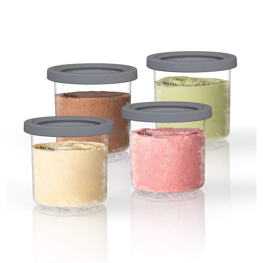 bacs à dessert pour sorbetière ninja lot de 4