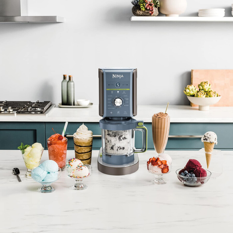 machine à glaces et boissons glacées ninja creami deluxe nc501uknd