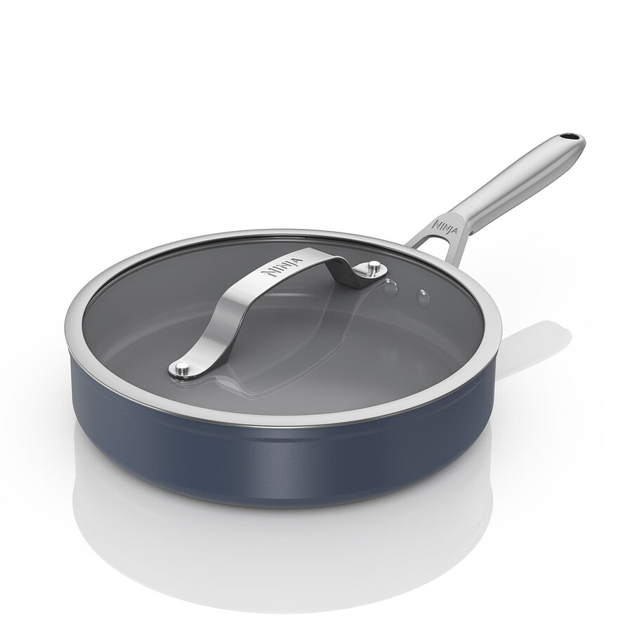 poêle à sauter zerostick ceramic pro - 26 cm - bleu nuit