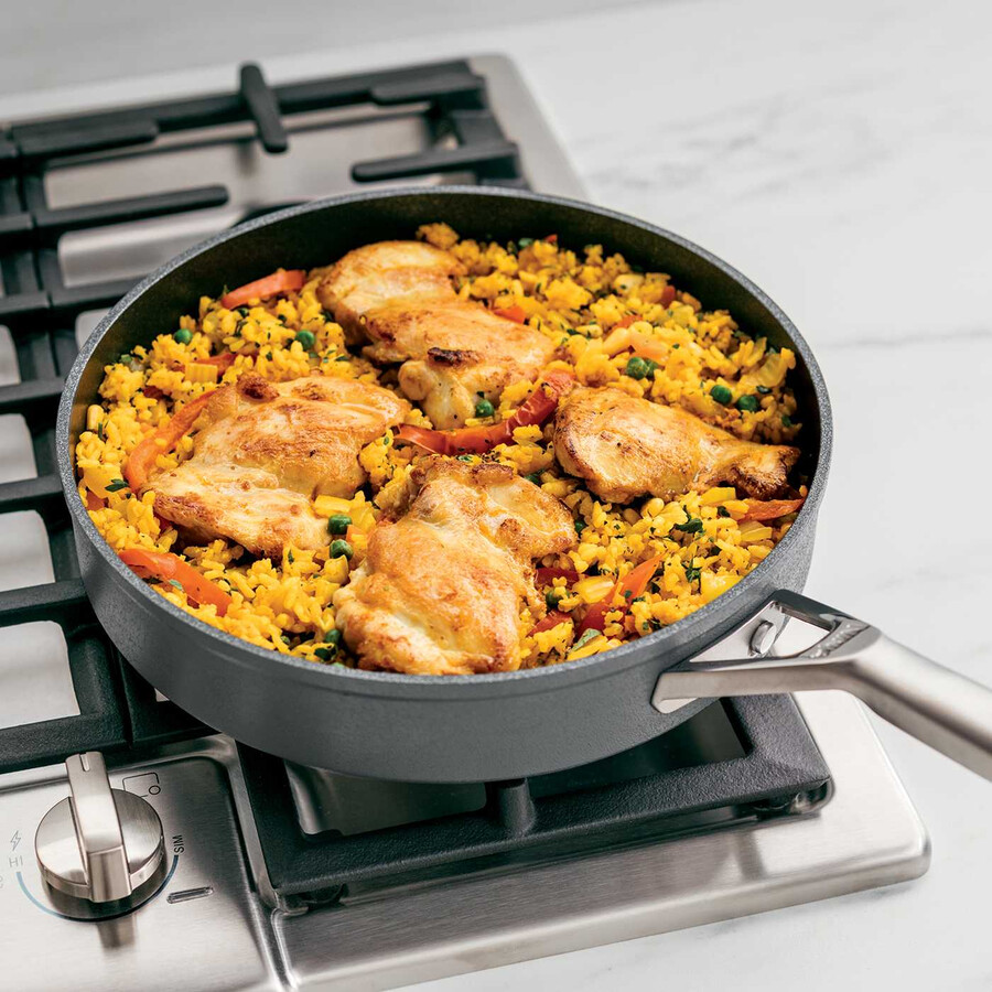 ensemble exclusif de 7 pièces de batterie de cuisine ninja zerostick