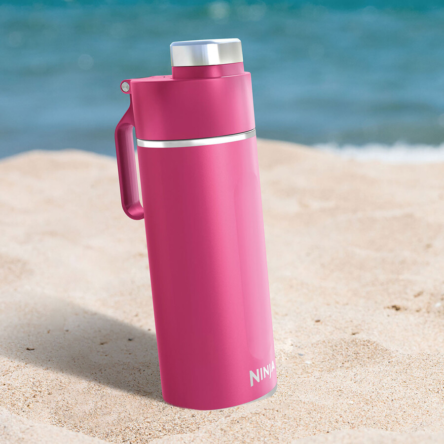 bouteille de voyage ninja thirsti 700 ml – rose vif dw2401euukbp