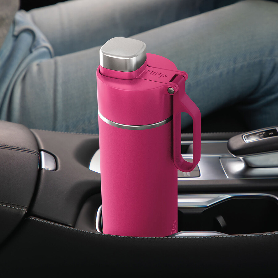 bouteille de voyage ninja thirsti 700 ml – rose vif dw2401euukbp